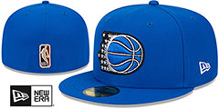 Magic NBA CLASSIX Royal Fitted Hat by New Era