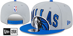 Mavericks 2023 TIP OFF SNAPBACK Grey-Royal Hat by New Era