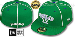 Mavericks BLACKMAN TEAM-UP Green Fitted Hat by New Era