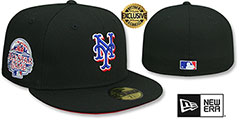 Mets 2013 ALL STAR GAME RED-BOTTOM Black Fitted Hat by New Era