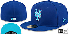 Mets 2024 FATHERS DAY Fitted Hat by New Era