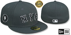 Mets ALTERNATE CITY CONNECT Grey Fitted Hat by New Era