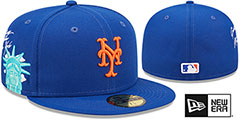 Mets SIDE-CITY ICON Royal Hat by New Era