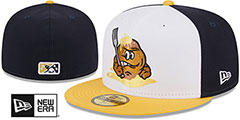 Mets THEME NIGHT White-Navy-Gold Fitted Hat by New Era