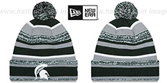 Michigan State NCAA-STADIUM Knit Beanie Hat by New Era