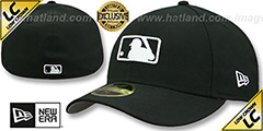 MLB LOW-CROWN UMPIRE Black Hat by New Era