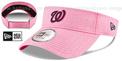 Nationals 2018 MOTHERS DAY VISOR Heather Pink by New Era