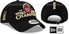 Nationals 2019 WORLD SERIES CHAMPS LOCKER ROOM Strapback Hat by New Era