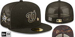 Nationals 2022 MLB ALL-STAR GAME Black Fitted Hat by New Era