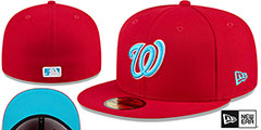 Nationals 2024 FATHERS DAY Fitted Hat by New Era