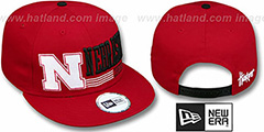 Nebraska RETRO-SNAPBACK Red Hat by New Era