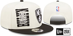 Nets 2022 NBA DOUBLE WHAMMY DRAFT SNAPBACK Hat by New Era