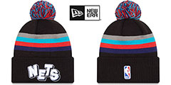 Nets 23-24 CITY-EDITION Knit Beanie Hat by New Era