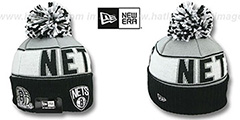 Nets WILLIAMS REP-UR-TEAM Knit Beanie Hat by New Era