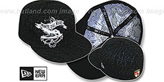 New Era DEATH FROM BELOW Black Fitted Hat