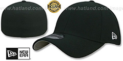 New Era DIAMOND TECH 39THIRTY-BLANK Black Flex Fitted Hat