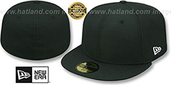 New Era DIAMOND TECH 59FIFTY-BLANK Black Fitted Hat