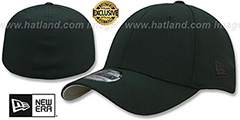 New Era TONAL 39THIRTY-BLANK Black Flex Fitted Hat