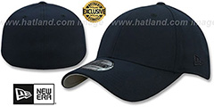 New Era TONAL 39THIRTY-BLANK Navy Flex Fitted Hat