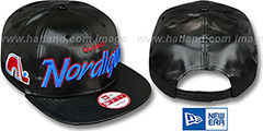 Nordiques REDUX SNAPBACK Black Hat by New Era