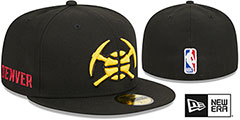 Nuggets 23-24 ALTERNATE CITY-EDITION Fitted Hat by New Era