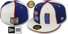 Nuggets DW MINER-LOGOMAN Royal-White Fitted Hat by New Era