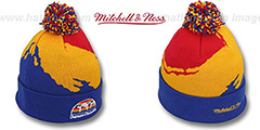 Nuggets PAINTBRUSH BEANIE by Mitchell and Ness