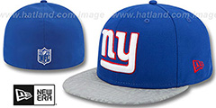 NY Giants 2014 NFL DRAFT Royal Fitted Hat by New Era