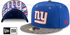 NY Giants 2016 NFL DRAFT Fitted Hat by New Era