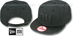 NY Giants MELTON STINGER STRAPBACK Hat by New Era