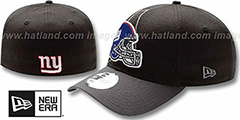 NY Giants NFL BLACK-CLASSIC FLEX Hat by New Era