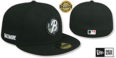 Orioles ALTERNATE CITY CONNECT Black Fitted Hat by New Era