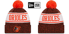 Orioles BANNER Knit Beanie Hat by New Era