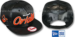 Orioles COOP REDUX SNAPBACK Black Hat by New Era