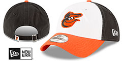 Orioles CORE-CLASSIC HOME STRAPBACK White-Black-Orange Hat by New Era