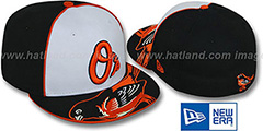 Orioles HFVL BIGBOY White-Black Fitted Hat by New Era