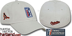 Orioles PGA FRANCHISE Hat by Twins - stone