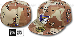 Orioles RAVENFLAGE Desert Storm Fitted Hat by New Era