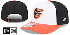 Orioles TEAM-BASIC STRETCH-SNAP Black-White Hat by New Era