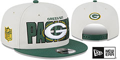 Packers 2023 NFL DRAFT SNAPBACK Stone-Green Hat by New Era