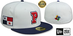 Panama 2023 WBC GAME White-Navy Hat by New Era