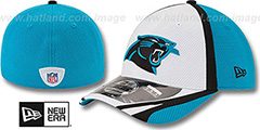 Panthers 2014 NFL TRAINING FLEX White Hat by New Era