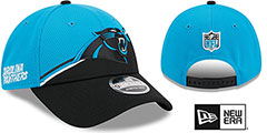 Panthers DASHMARK SIDELINE SNAPBACK Blue-Black Hat by New Era