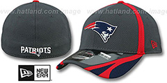 Patriots 2014 NFL TRAINING FLEX Graphite Hat by New Era