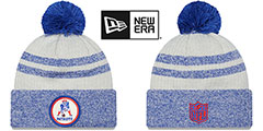 Patriots 2022 NFL THROWBACK SIDELINE Knit Beanie Hat by New Era