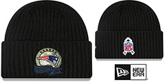 Patriots 2022 SALUTE-TO-SERVICE Knit Beanie Hat by New Era