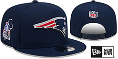 Patriots 2024 NFL DRAFT SNAPBACK Navy Hat by New Era