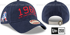 Patriots ESTABLISHED YEAR STRAPBACK Navy Hat by New Era