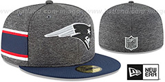 Patriots HOME ONFIELD STADIUM Charcoal-Navy Fitted Hat by New Era