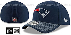 Patriots HONEYCOMB STADIUM FLEX Navy Hat by New Era